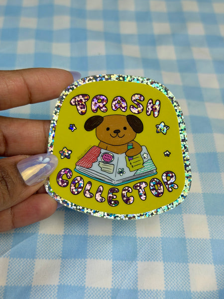 Trash Collector - Waterproof Vinyl Sticker - D140