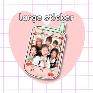 IVE Phone Large Sticker - D100