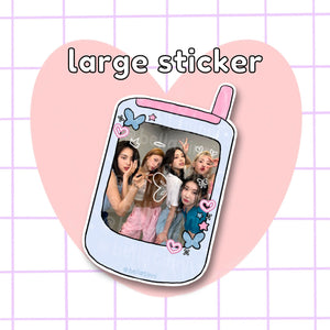 ITZY Phone Large Sticker - D104