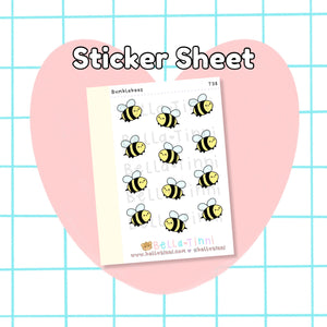 Bumblebees (Mini Stickers) - T38