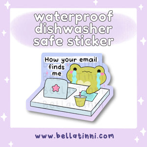 Mochi Email - Waterproof Vinyl Sticker - D133