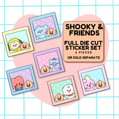 Shooky and Friends Polaroids - D65