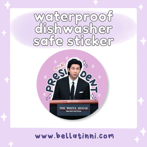 President Namjoon - Waterproof Vinyl Sticker - D77