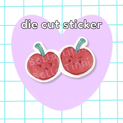 Bad Cherries Large Sticker - D88