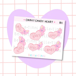 Cooky Candy Heart - R11