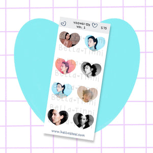 Yoongi Hearts Vol. 1 Stickers - S75