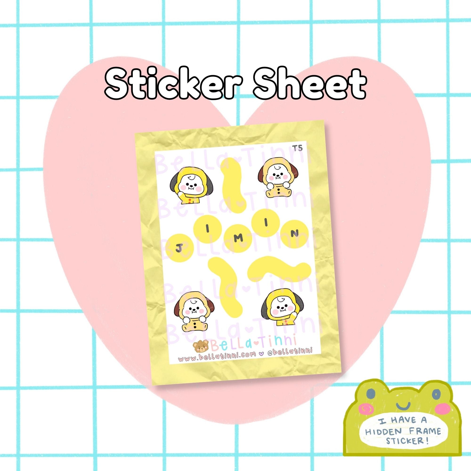 Chimmy Frame and Deco Stickers - T5